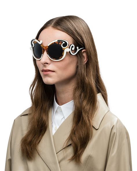 minimal baroque prada sunglasses